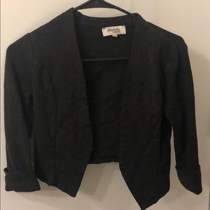 Cropped blazer